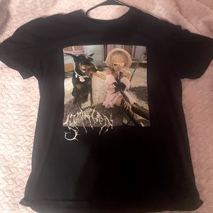hot topic jazmin bean band tee